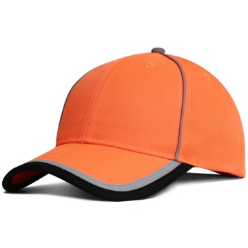 High visibility safety bump cap