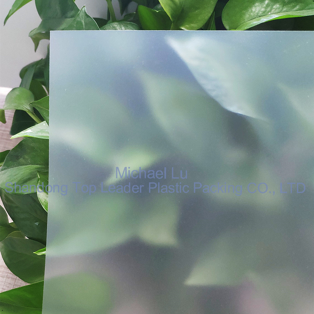 0.3mm Clear PP Film for File Folder pocket