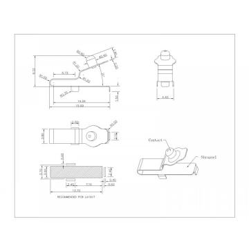 SF-160-XAX-22 스프링 손가락 L 16.0mm