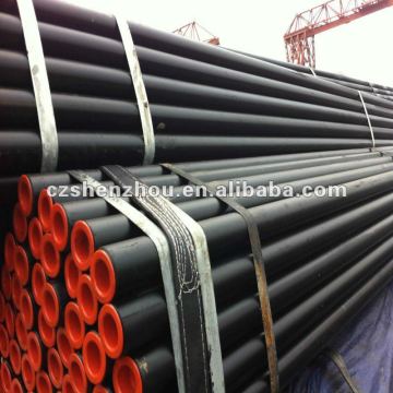 Red Epoxy Lining ERW Steel Pipe