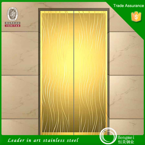 solar energy 8k mirror stainless steel sheet etching for elevator hairline finished