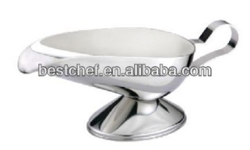 18-10 stainless steel Luxe gravy boats