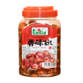 Authentic crisp pepper canned dry fried snacks