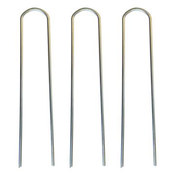 metal ground stakes u shape ground anchors