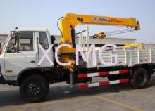 Telescopic Boom Truck Crane 6300kg For Safety Transportion