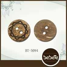 all types of natural laser natural coconut shell button