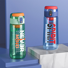 520ml PC sports water bottle with strap