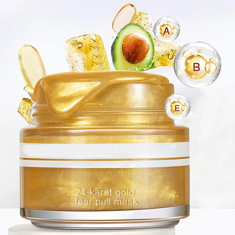 High Quality Anti Wrinkle Moisturizing Cleansing 24K Gold Peel off Facial Mask