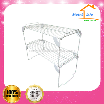 Easy to assemble outside interlocking shoe storage