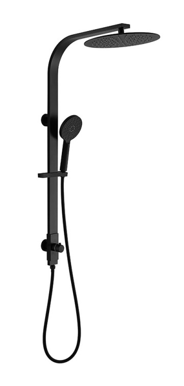 Matt Black Shower Column Set