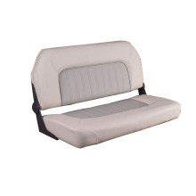 Folding Boat Bench Seats for 2 Persons - Marine Double Flip-Back Seats