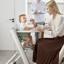Cadeira alta conversível de montagem rápida cadeira de alimentação para bebês
