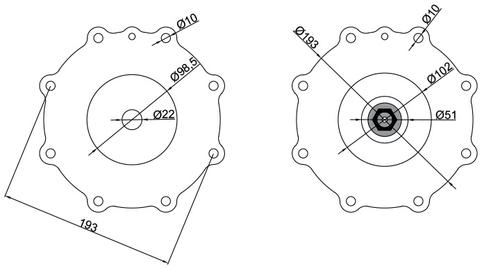 Repair Kit Diaphragm For 3'' Joil Pulse Valve