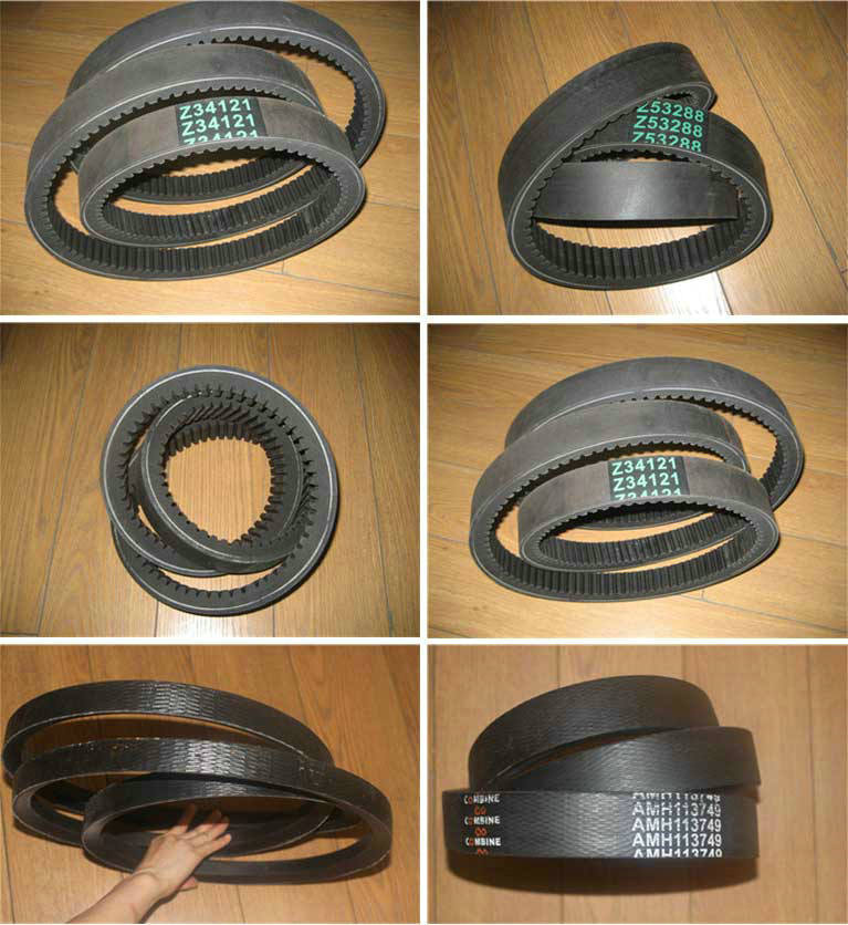 Belt for potato combine harvester