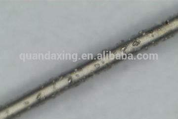 Electroplated Diamond wire for sapphire wafering