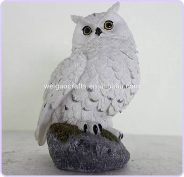 outdoor decorative resin owl figurine