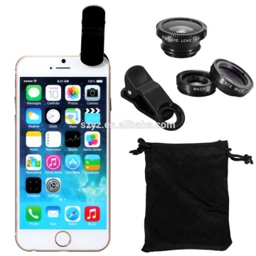 2016 New Promotional Gift Mobile phone Camera Lens Universal Clip Cell Phone Camera Lens