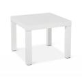 White accent table rent room table