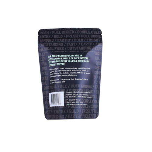 Recycling Custom bag 8oz coffee pouch printed with valve