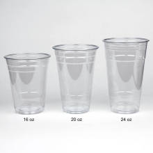 90 x 14oz Wholesale Eco-Friendly Biodegradable Cold Cups - PLA Plastic Cups