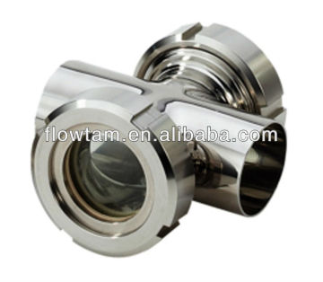 food grade cross sight glass DIN