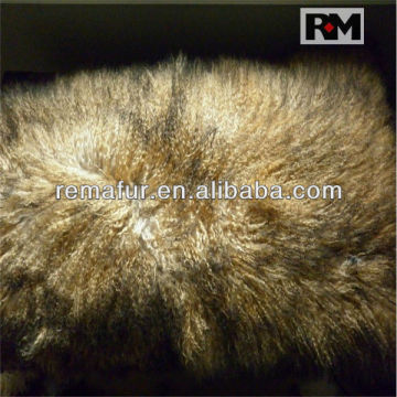 Mongolia lamb fur plate Mongolian lamb fur plate