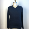 Men's Long Sleeves Dark Blue Sweater