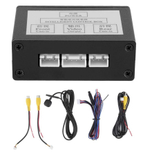 Car Parking Video Channel Converter: Front/Side and Rear View Camera Control System