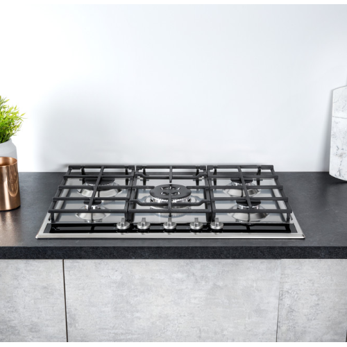 Baja Stainless Steel Hotpoint Cooktop 75cm terbina dalam