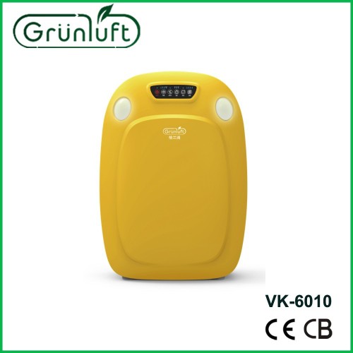 Ionic breeze air purifier with hepa and pollen sensor