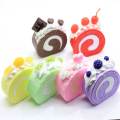 Simulation Cake Roll Fruit Cake Miniature Figurines  Resin Craft Photography Props Home Decoration Accessories