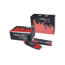 HongQiang low ash hookah 6800Kcal bamboo round charcoal