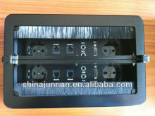 multiple tabletop outlet for conference table