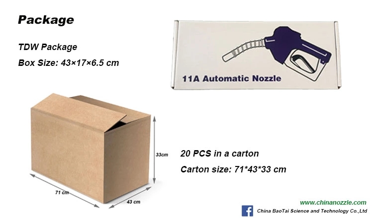 Automatic Shut Off System Vapor Recovery Gasoline Dispensing Nozzle