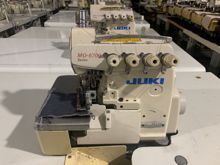 jukis 6700 second hand 3 thread/4 thread/5 thread used overlock sewing machine