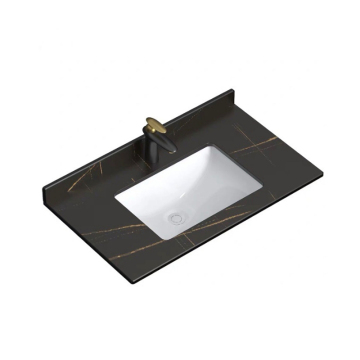Marble Solid Surface Undermount Bathroom Vanity Sink