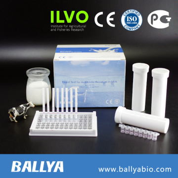 Tetracycline Rapid Test Kit in Milk (Tetracycline Milk antibiotics test kit)