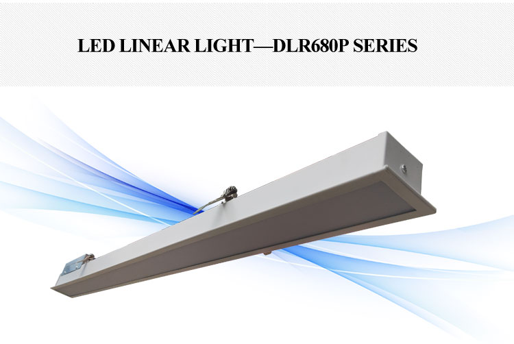 30W Commercial Recessed LED Linear Lighting Fixture