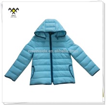 high quality quilted kids nylon jackets for girls