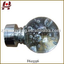 F625356 window plastic resin metal crystal curtain finial
