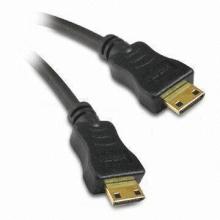 HDMI 1.3 Cable with Gold Plated Connector, Measuring 2m