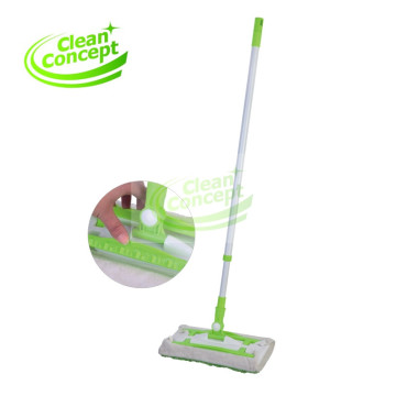 Clip flat mop