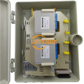 2pcs 1x16 plc splitter smc box fibra óptica