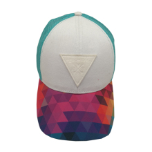 baseball cap with fashion patch logo