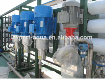 China factory SWRO Seawater Desalination packaged plant exported to Aman