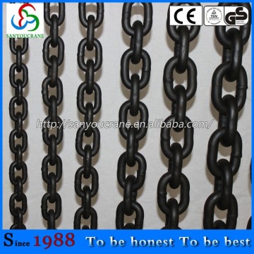 Grade 80 alloy steel chain 10mm heat-treatable alloy steel chain