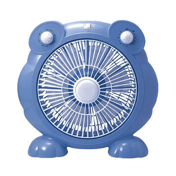 Box Fan with Overheating Protection, Whisper Quiet