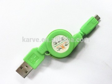 hot fashion smartphone retractable micro cable