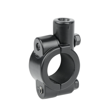 Alloy Motorcycle Bicycle Rearview Mirror Holder Clip - M6/M8/M10 Bike Mirror Mount