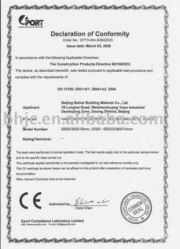 facing panel with CE/siding panel